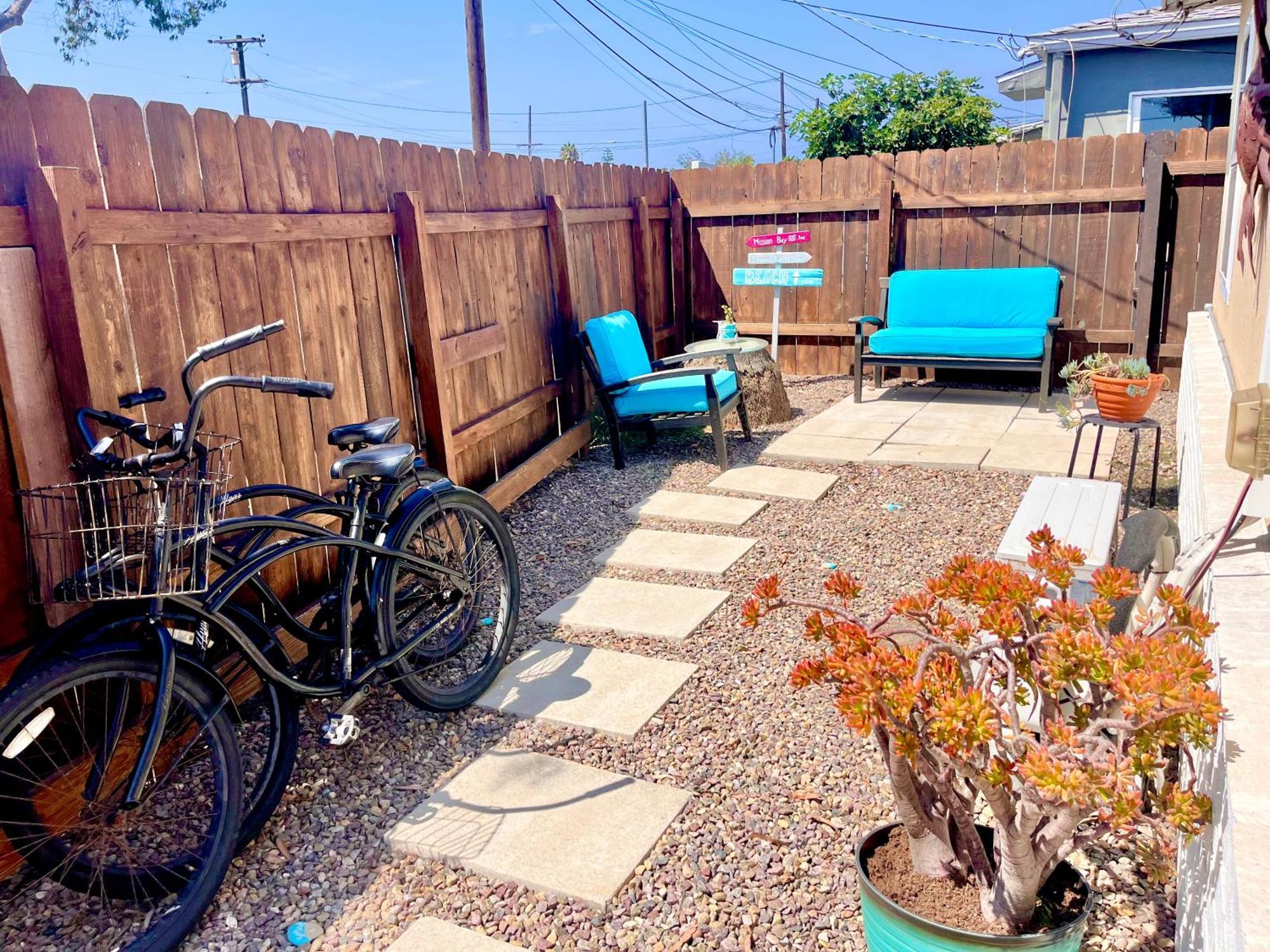 Cozy Beach Cottage With Bicycles San Diego Exterior foto